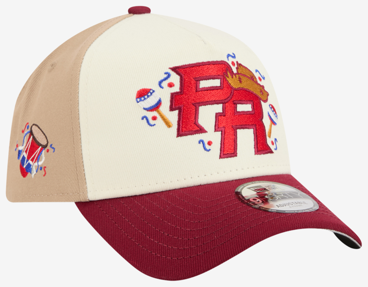New Era Puerto Rico WBC 940AF 34576 Cap Image 3 of 7. Tap to open photo gallery.