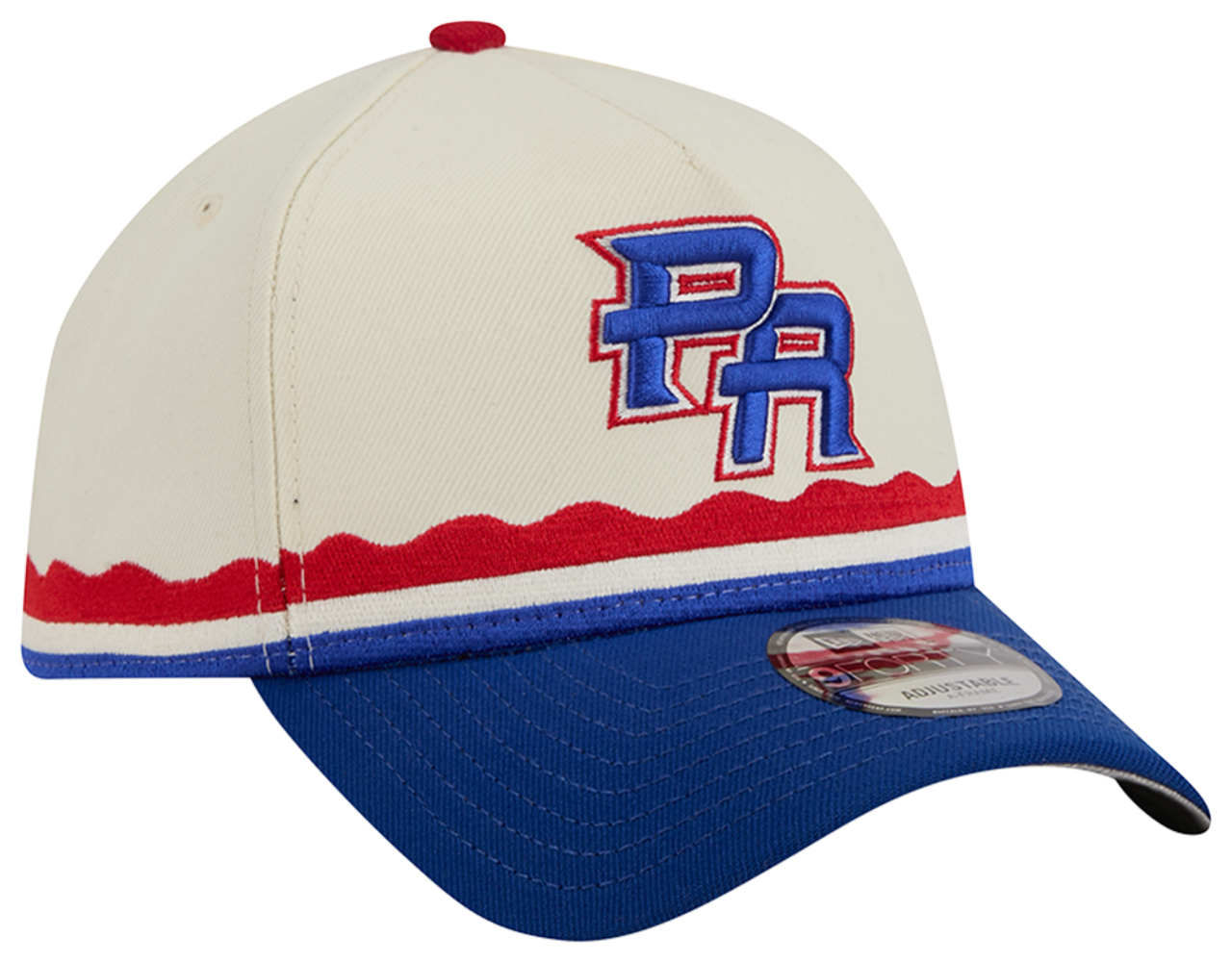 New Era Puerto Rico 940AF WBC Ribbon Cap Image 3 of 7. Tap to open photo gallery.