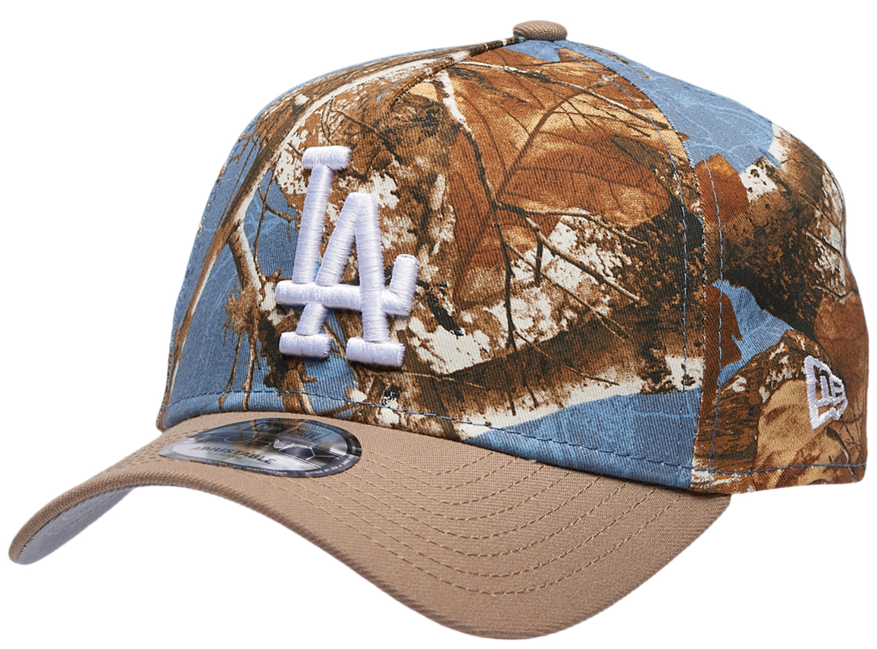 New Era Dodgers 940 A-Frame RealTree Cap Image 1 of 5. Tap to open photo gallery.