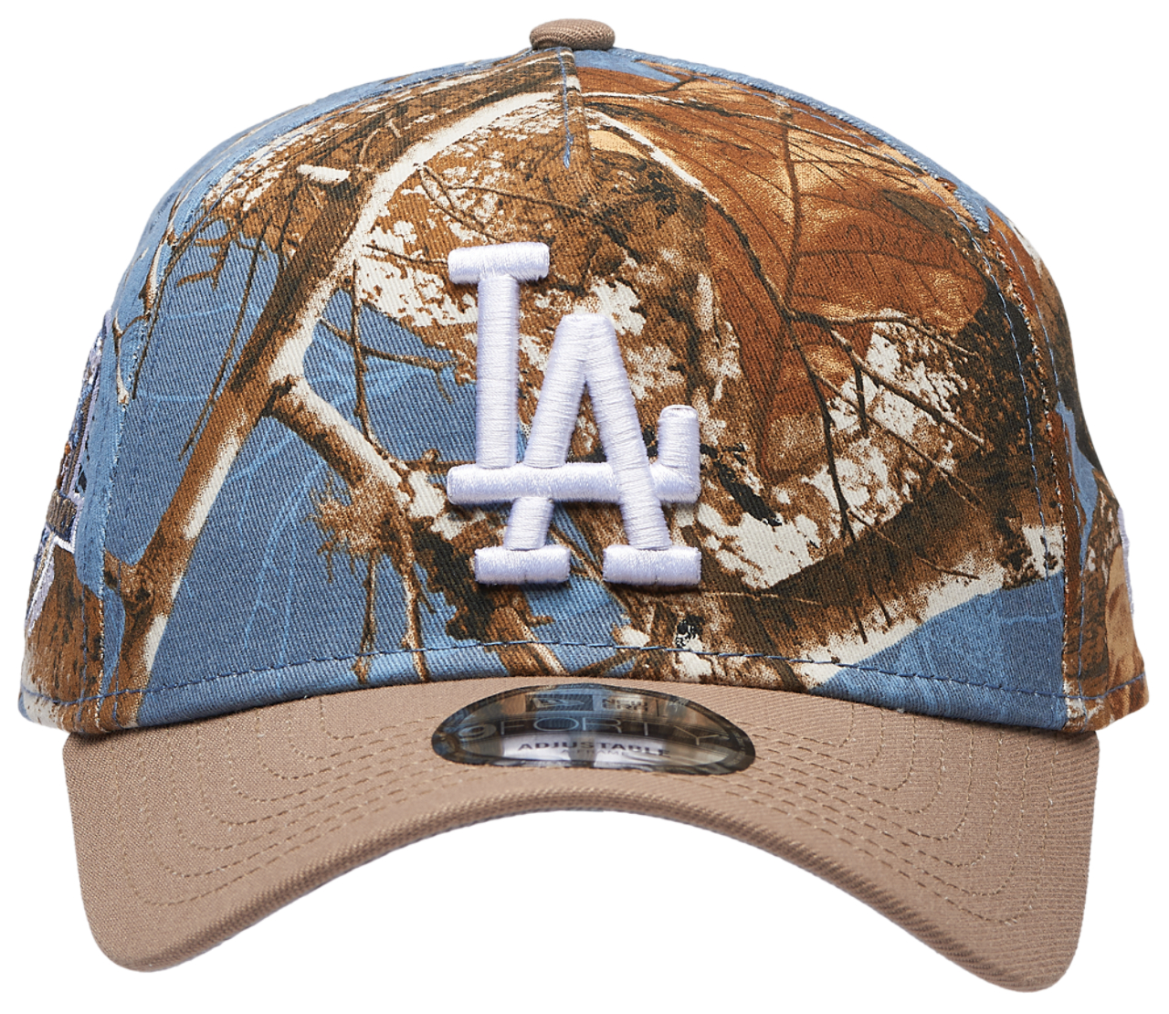 New Era Dodgers 940 A-Frame RealTree Cap Image 2 of 5. Tap to open photo gallery.