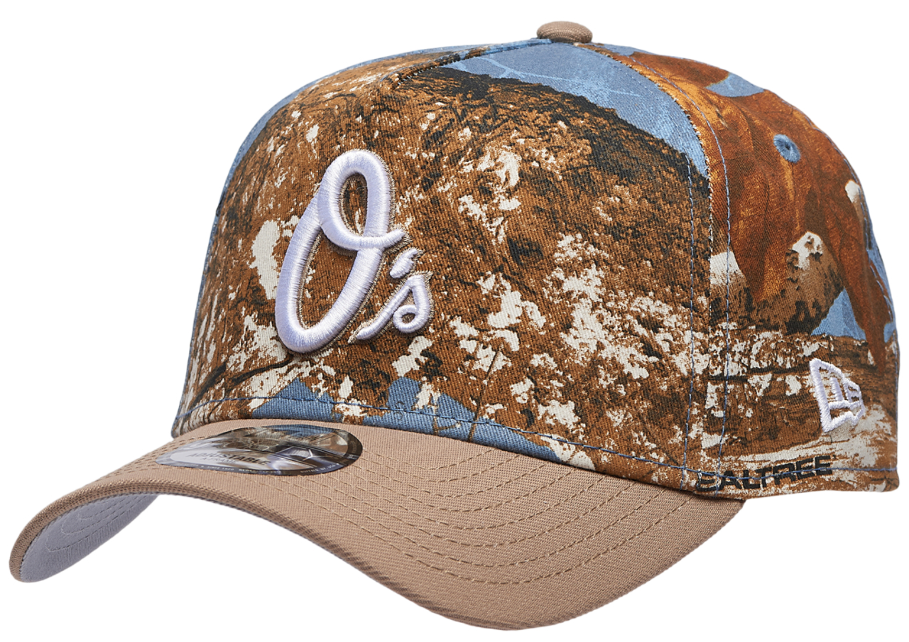 New Era Orioles 940 A-Frame RealTree Cap Image 1 of 5. Tap to open photo gallery.