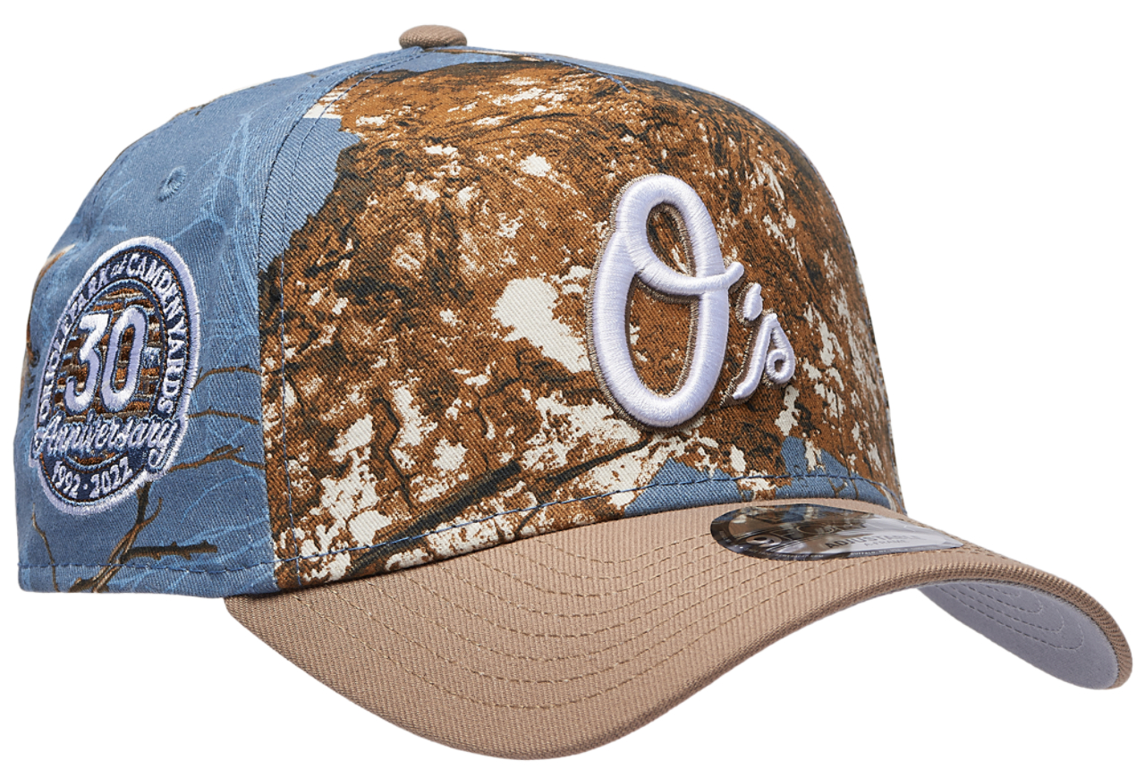 New Era Orioles 940 A-Frame RealTree Cap Image 3 of 5. Tap to open photo gallery.