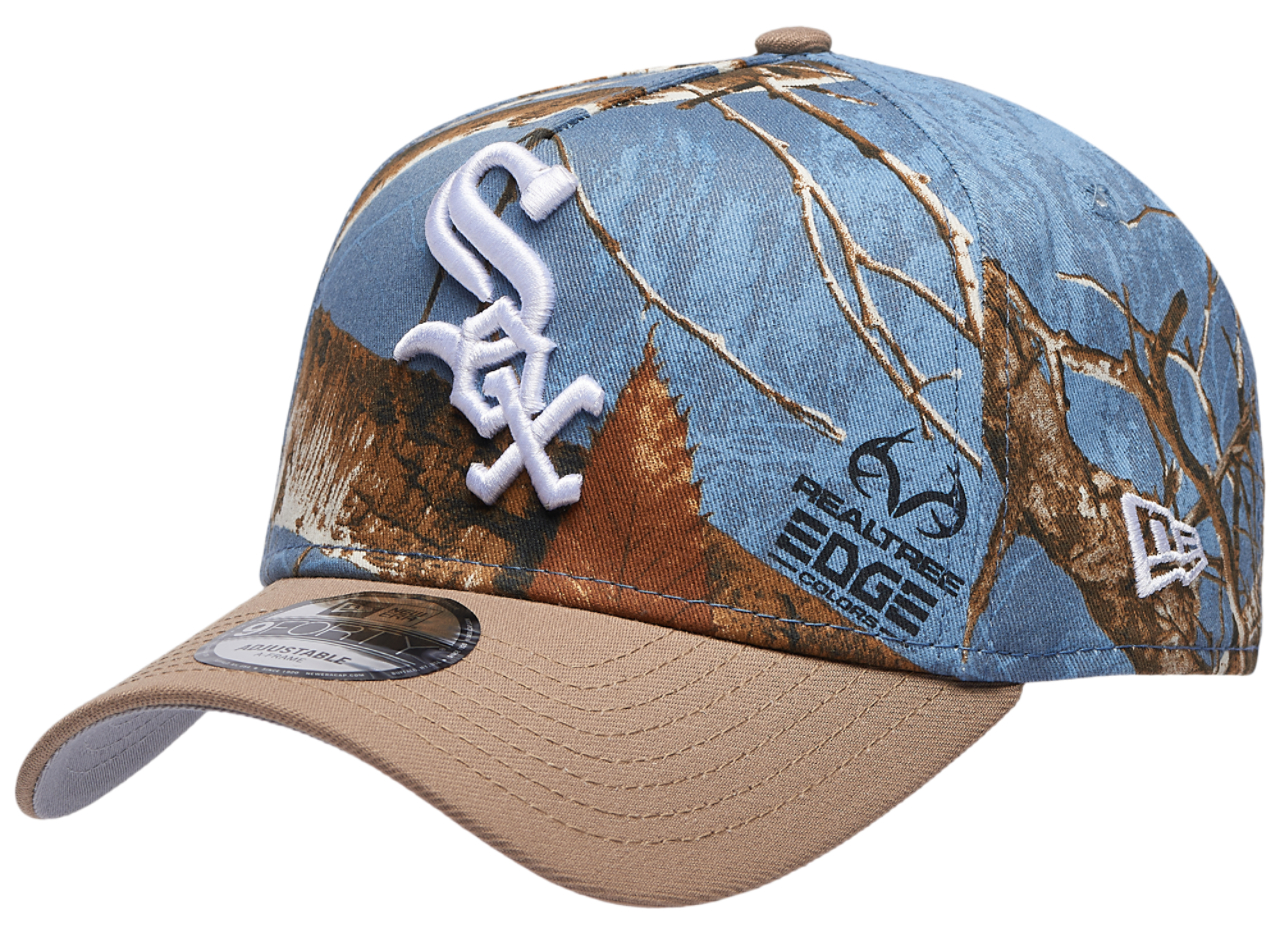 New Era White Sox 940 A-Frame RealTree Cap Image 1 of 5. Tap to open photo gallery.