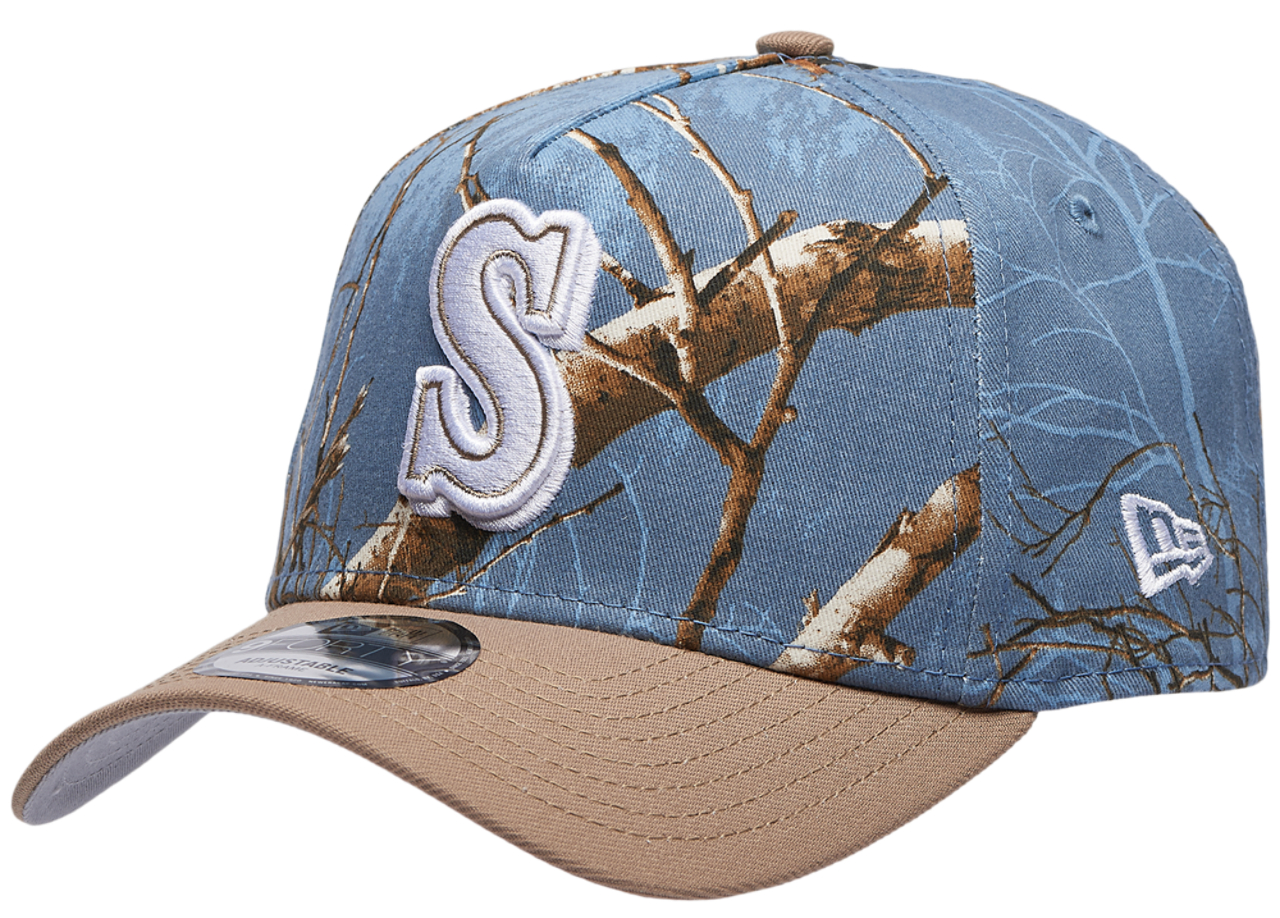 New Era Mariners 940 A-Frame RealTree Cap Image 1 of 5. Tap to open photo gallery.