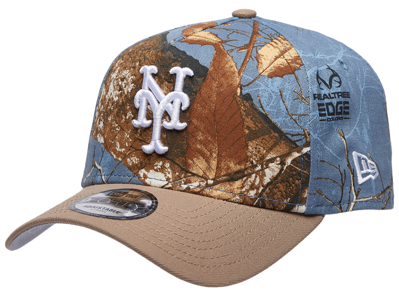 New Era Mets 940 A-Frame RealTree Cap Image 1 of 5. Tap to open photo gallery.