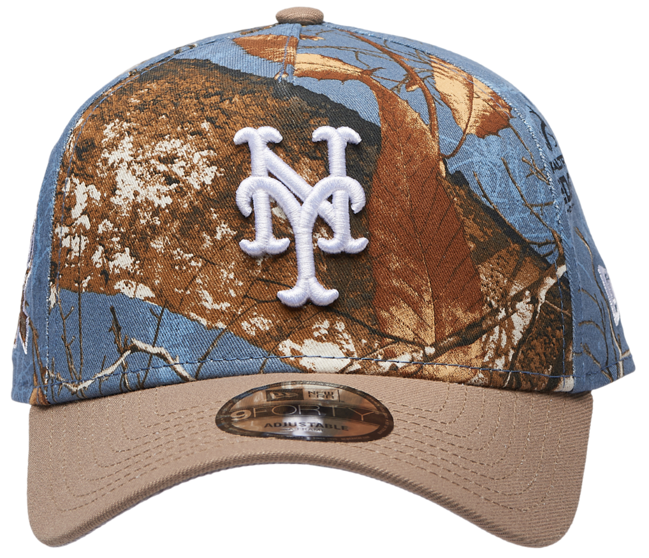 New Era Mets 940 A-Frame RealTree Cap Image 2 of 5. Tap to open photo gallery.