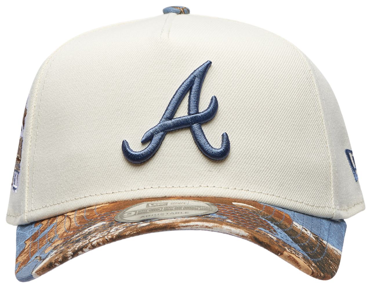 New Era Braves 940 A-Frame RealTree Cap Image 2 of 5. Tap to open photo gallery.