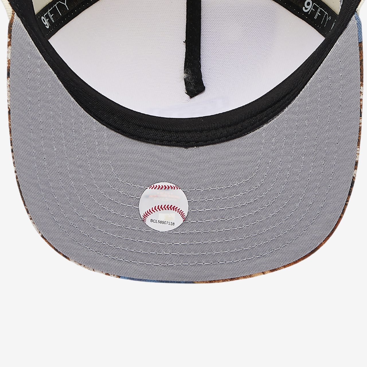 New Era Padres 950AF RealTree Blue Cap Image 5 of 5. Tap to open photo gallery.