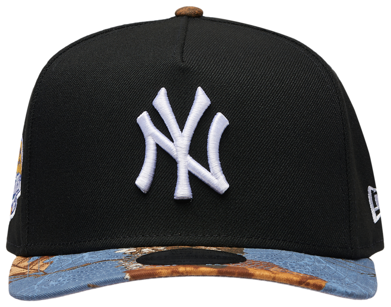 New Era Yankees 950AF RealTree Blue Cap - Men's | Foot Locker