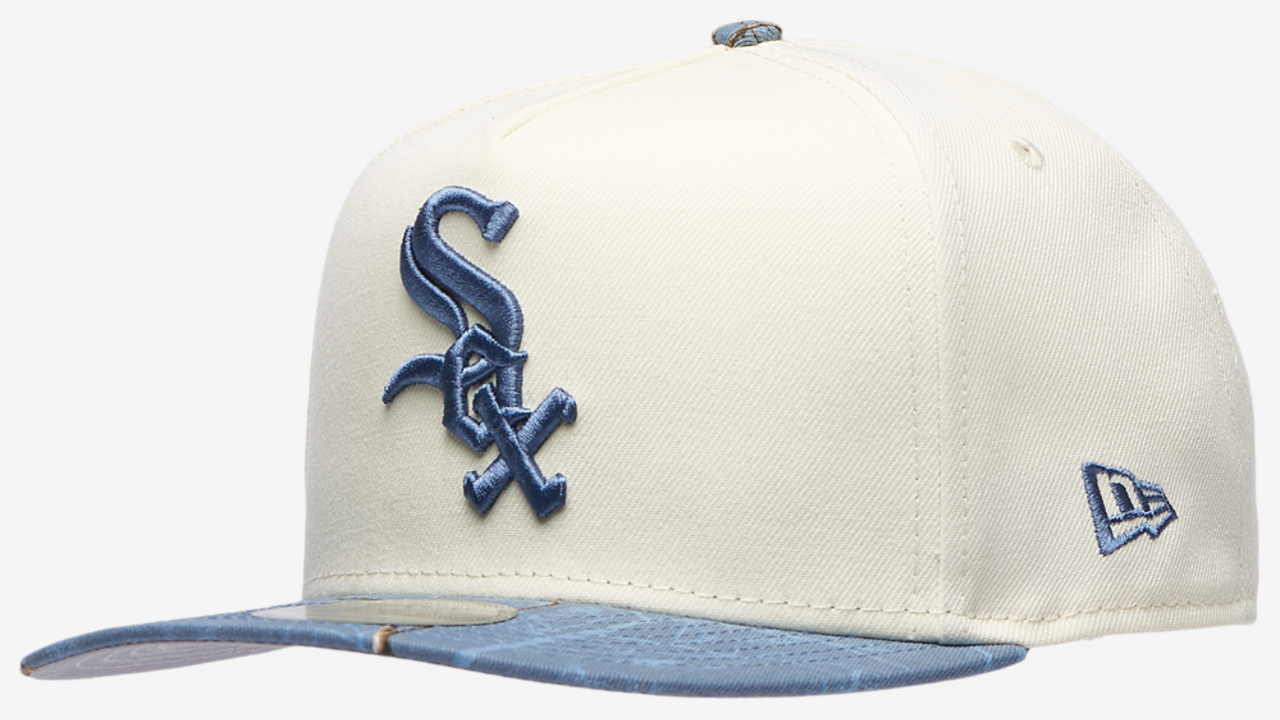 New Era White Sox 950AF RealTree Blue Cap Image 1 of 5. Tap to open photo gallery.