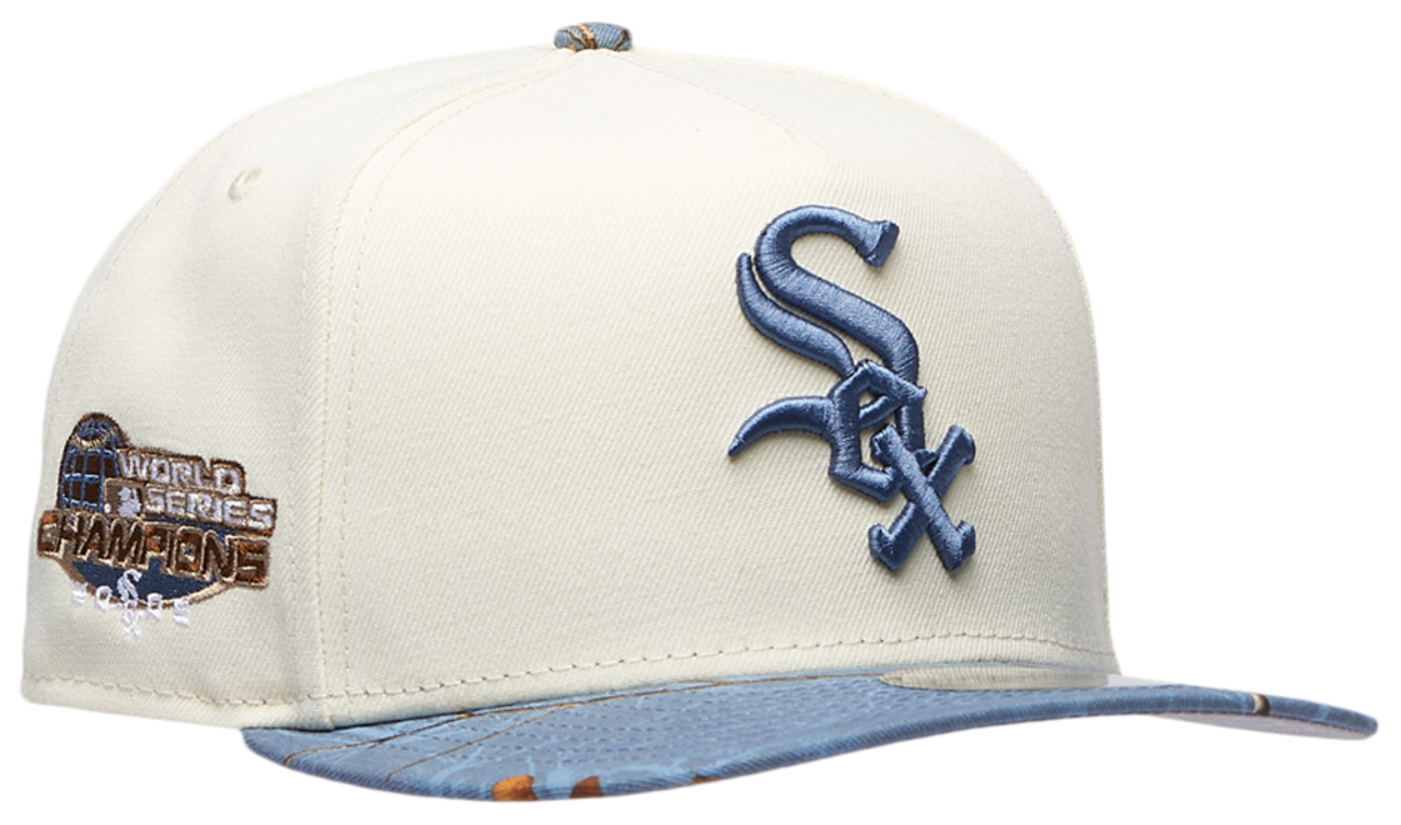 New Era White Sox 950AF RealTree Blue Cap - Men's | Foot Locker