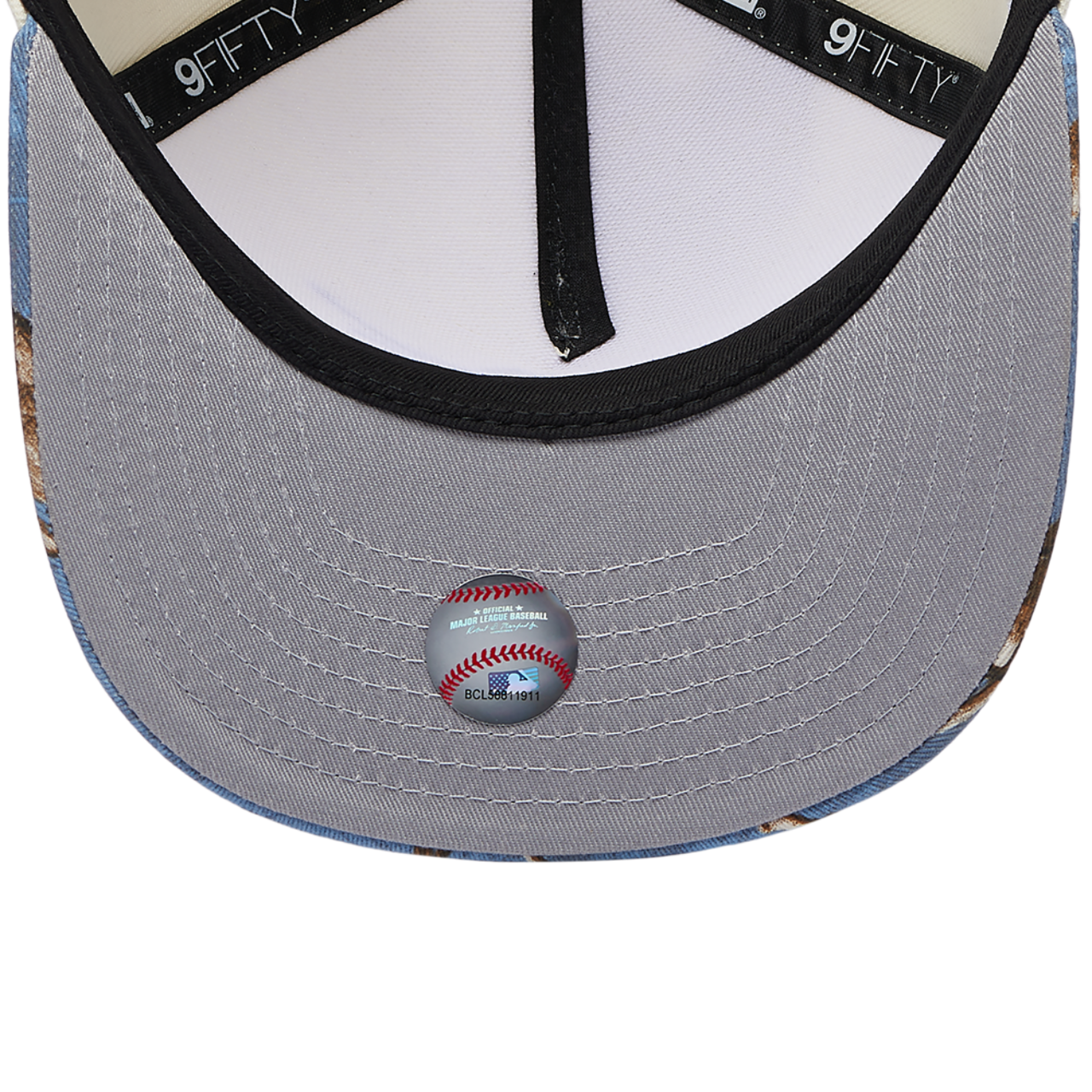 New Era Marlins 950AF RealTree Blue Cap Image 5 of 5. Tap to open photo gallery.