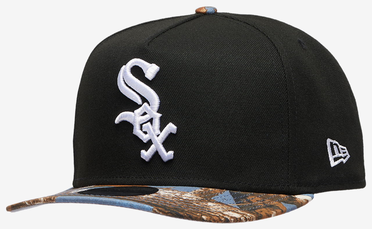 New Era White Sox 950AF RealTree Blue Cap Image 1 of 5. Tap to open photo gallery.