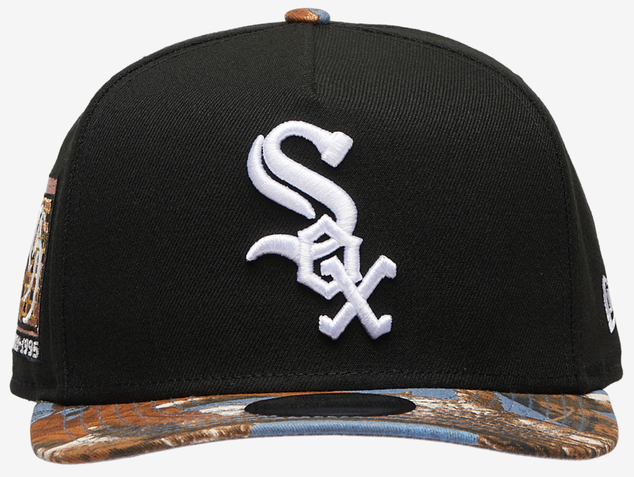 New Era White Sox 950AF RealTree Blue Cap Image 2 of 5. Tap to open photo gallery.