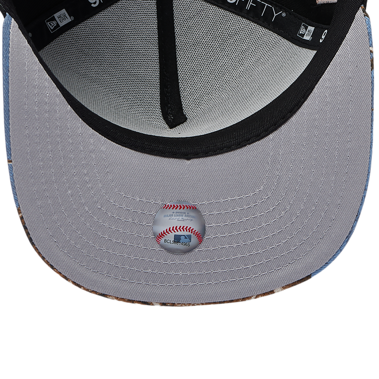 New Era Dodgers 950AF RealTree Blue Cap Image 5 of 5. Tap to open photo gallery.