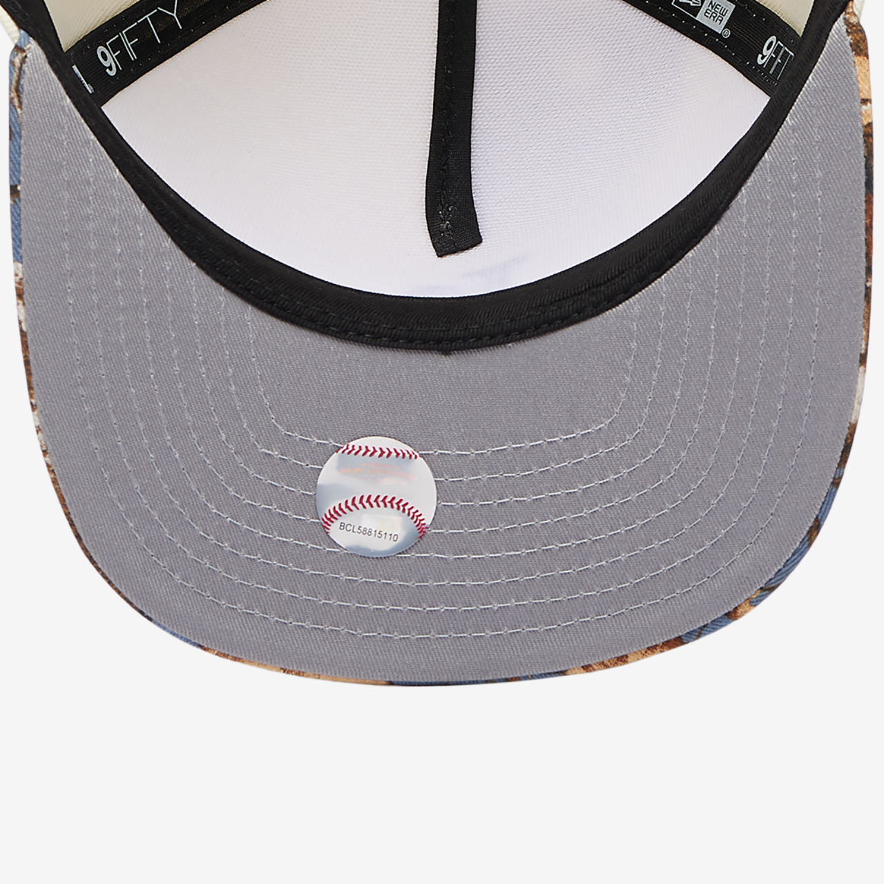 New Era Dodgers 950AF RealTree Blue Cap Image 5 of 5. Tap to open photo gallery.