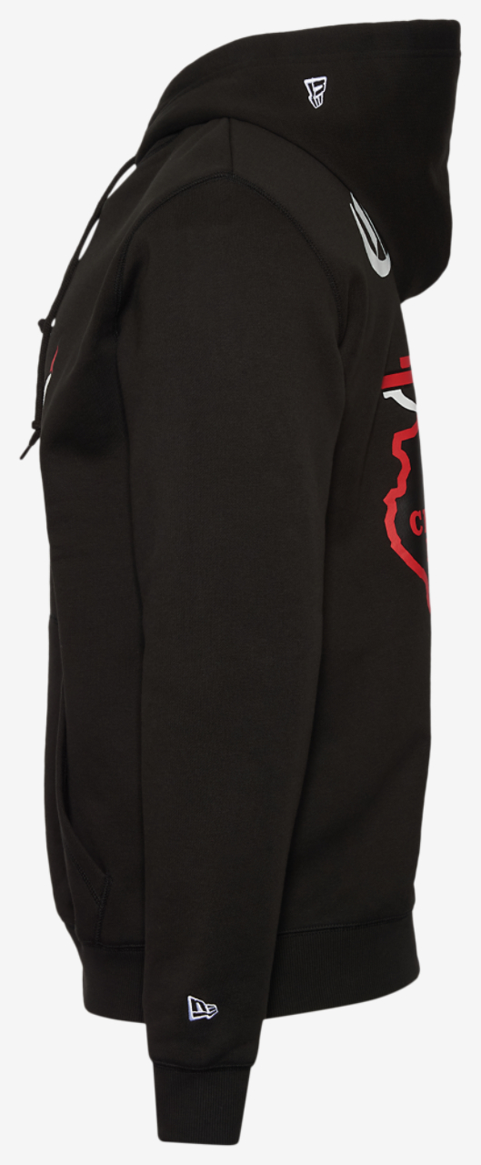 New Era Bulls Pullover Hoodie Image 3 of 4. Tap to open photo gallery.