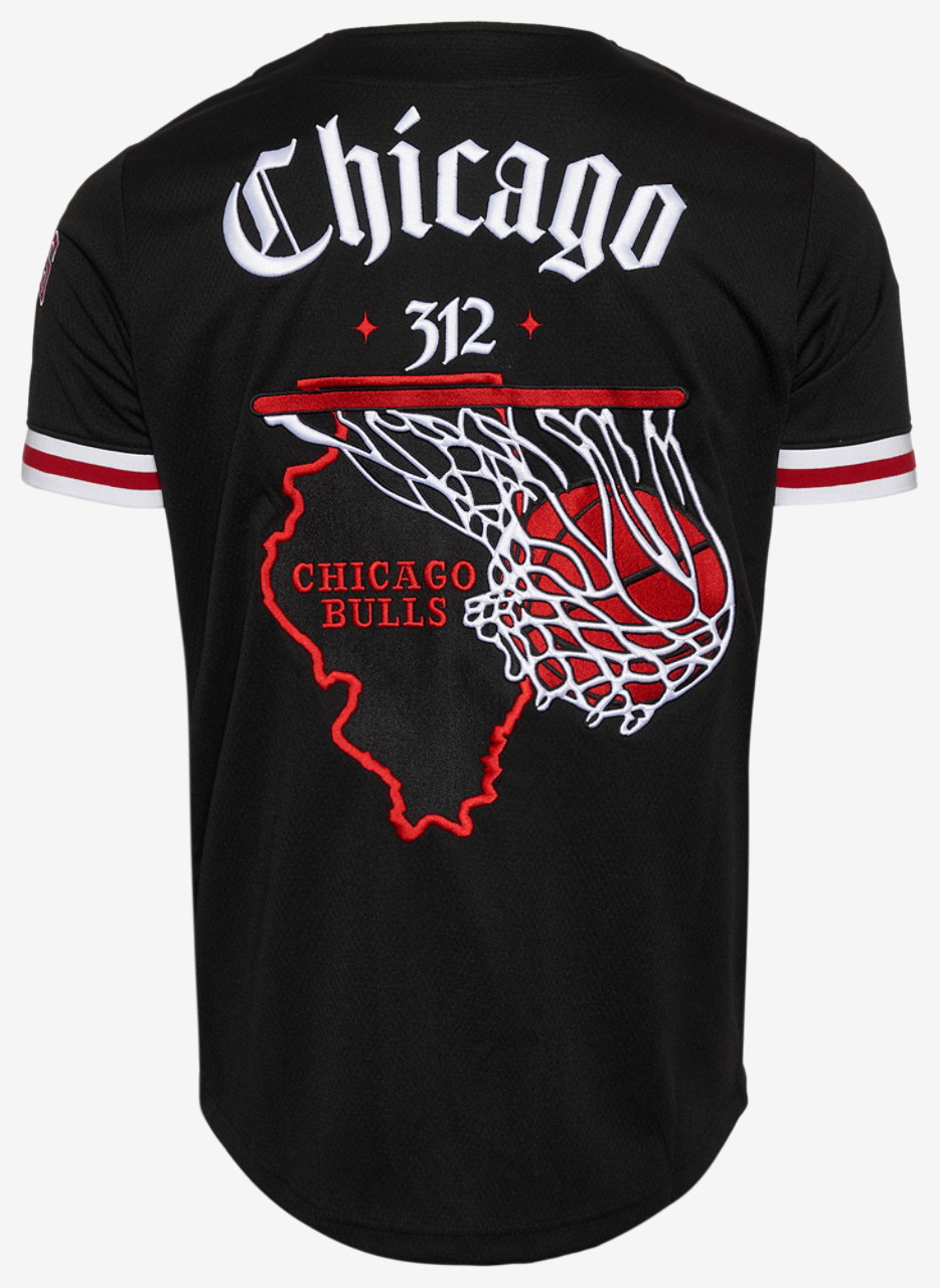 New Era Bulls Custom Jersey Image 2 of 3. Tap to open photo gallery.