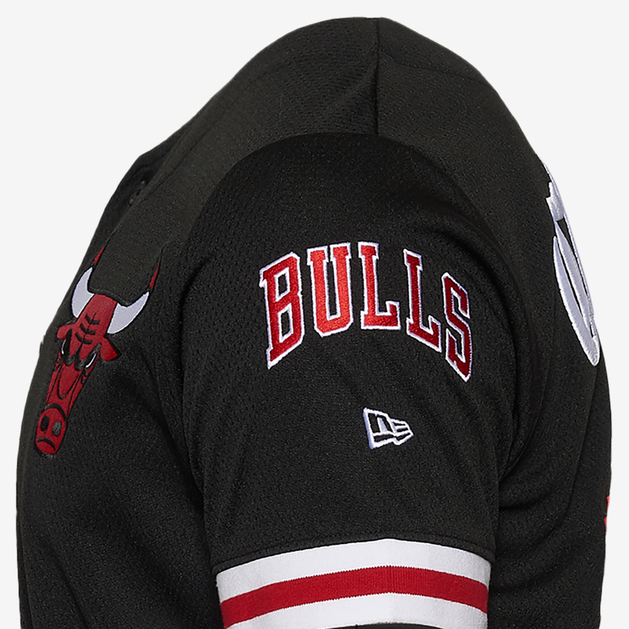New Era Bulls Custom Jersey Image 3 of 3. Tap to open photo gallery.
