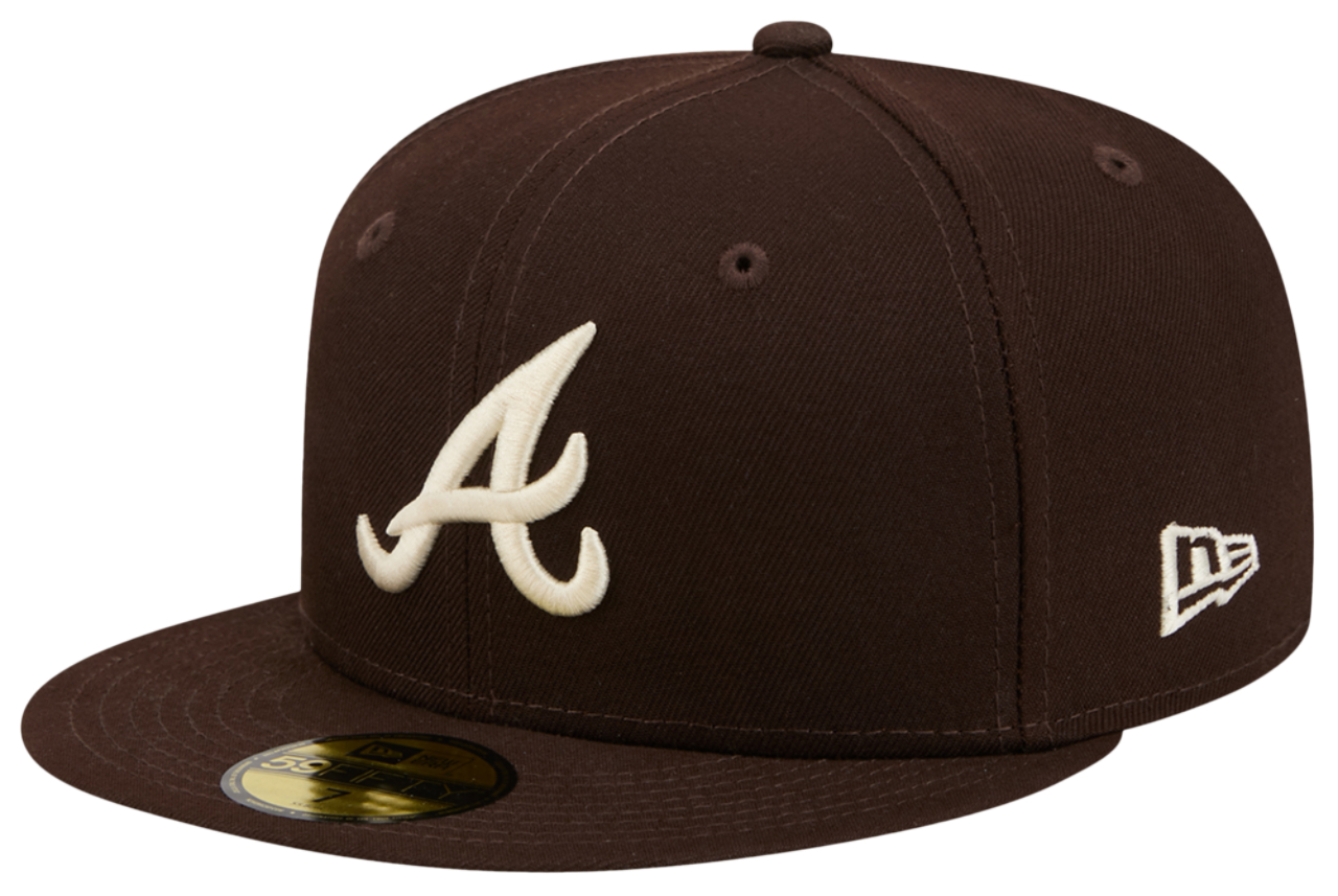 New Era Braves 59FIFTY Cap - Men's | Foot Locker
