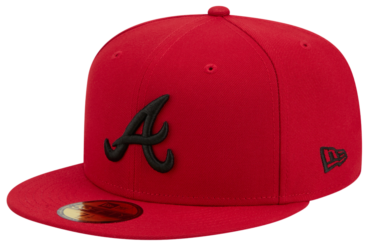 New Era Braves 59FIFTY Cap - Men's | Foot Locker
