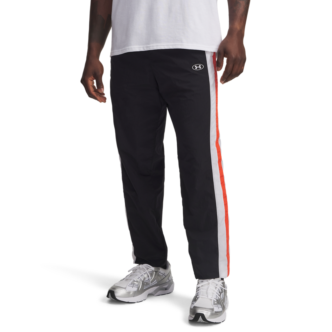 Under Armour Icon Woven Track Pants Image 3 of 3. Tap to open photo gallery.