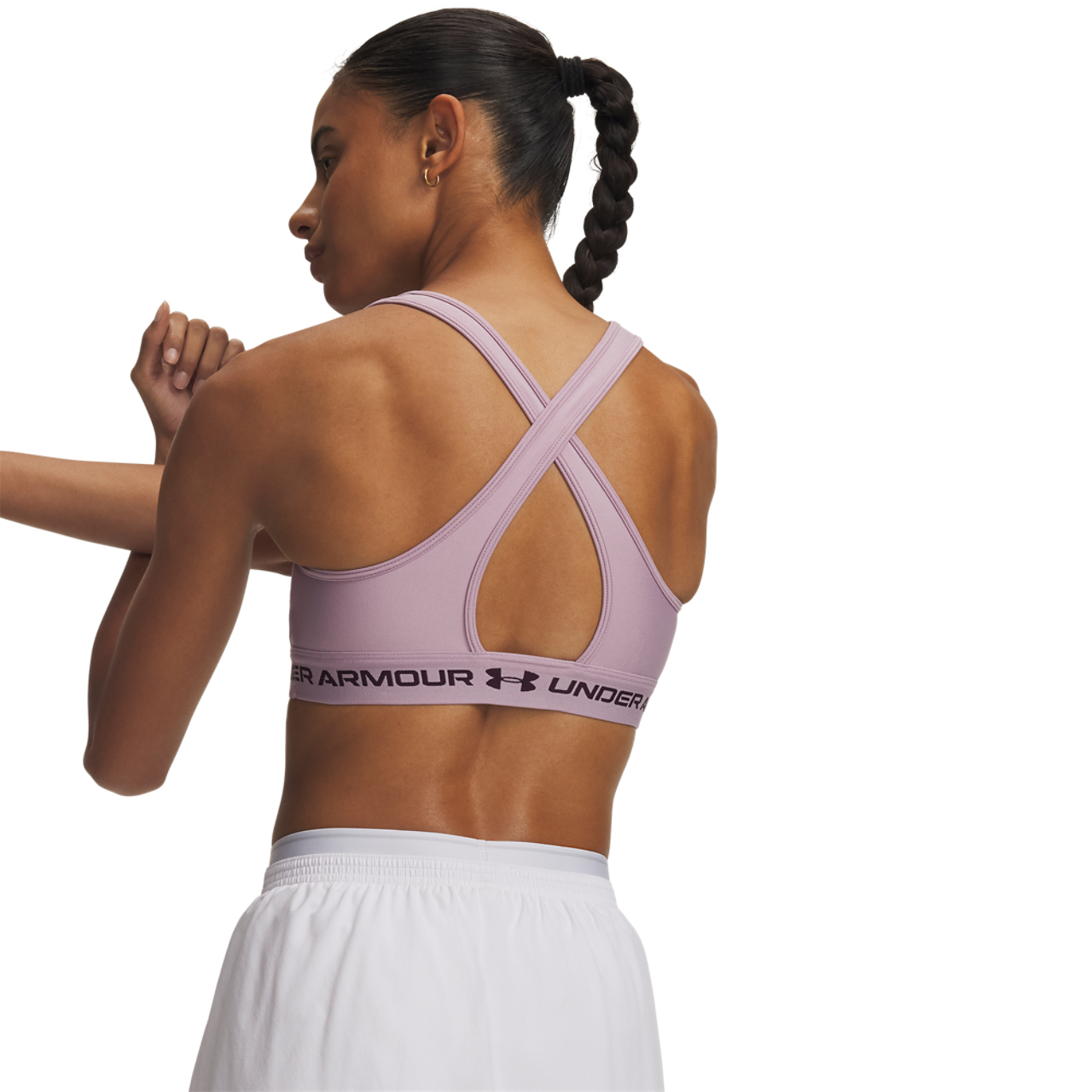 Under Armour Mid Crossback Bra - Women's | Foot Locker