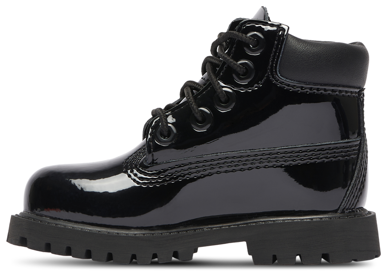 Timberland Bottes en cuir verni imperméables de première qualité de 15 cm (6 po) Image 2 de 5. Appuyez pour ouvrir la galerie de photos.