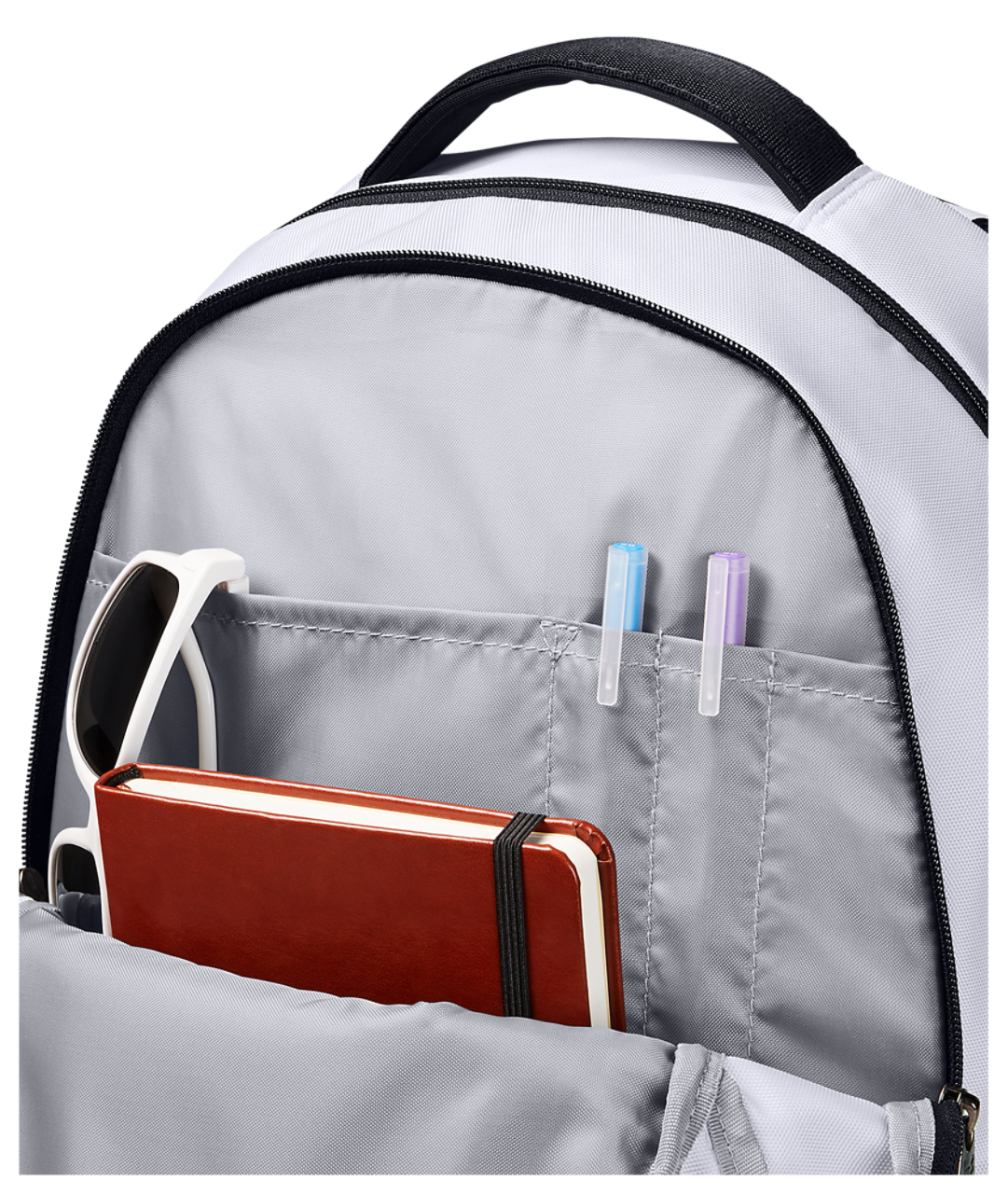 Under Armour Hustle Backpack 5.0 Image 6 of 6. Tap to open photo gallery.