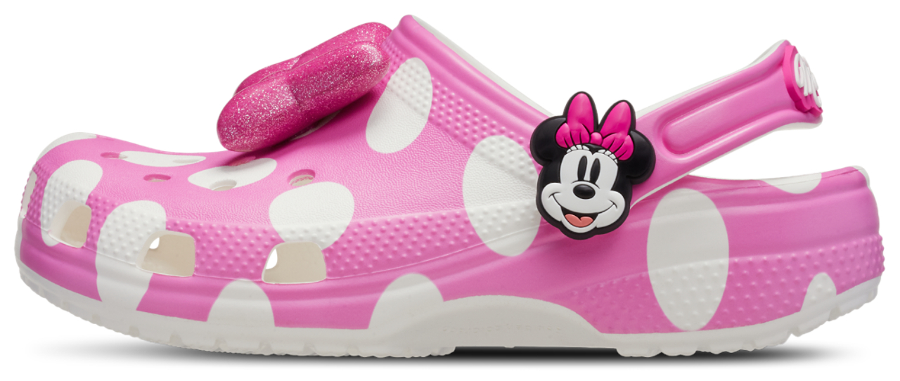 Crocs Disney Clogs Collab Minnie Mouse Image 2 of 7. Tap to open photo gallery.