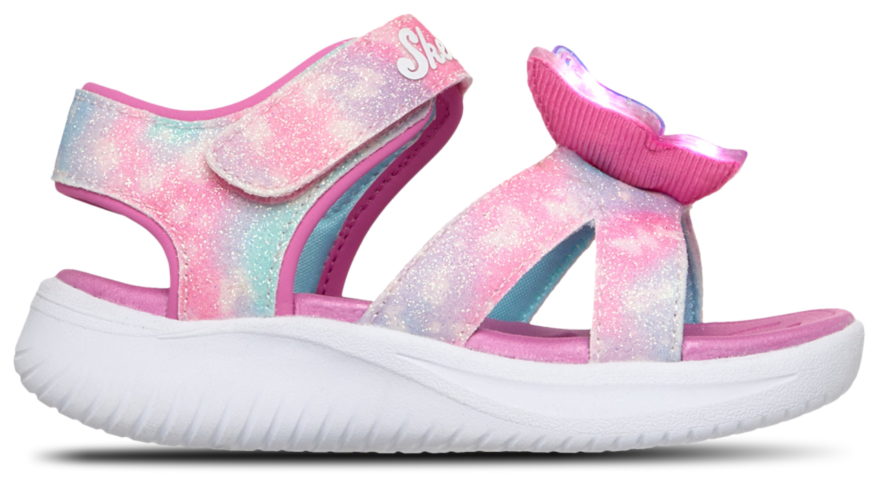 Skechers Lighted Butterfly Sandals Image 6 of 7. Tap to open photo gallery.