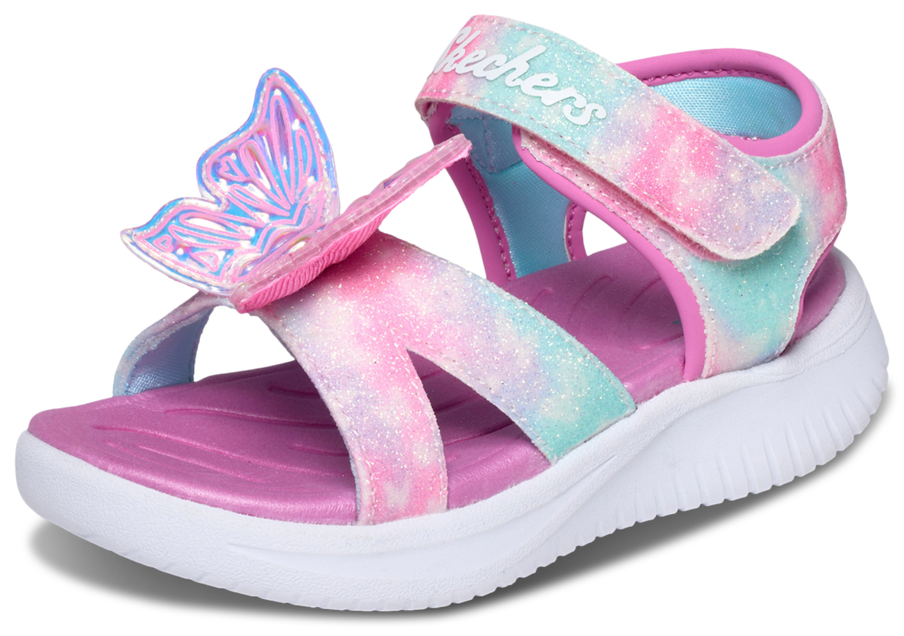 Skechers Lighted Butterfly Sandals Image 7 of 7. Tap to open photo gallery.