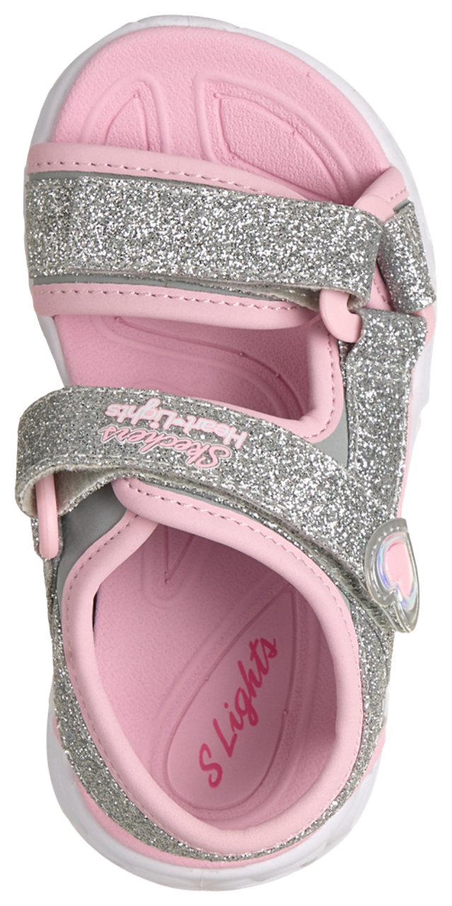 Skechers Lighted Double Strap Sandals Image 4 of 7. Tap to open photo gallery.