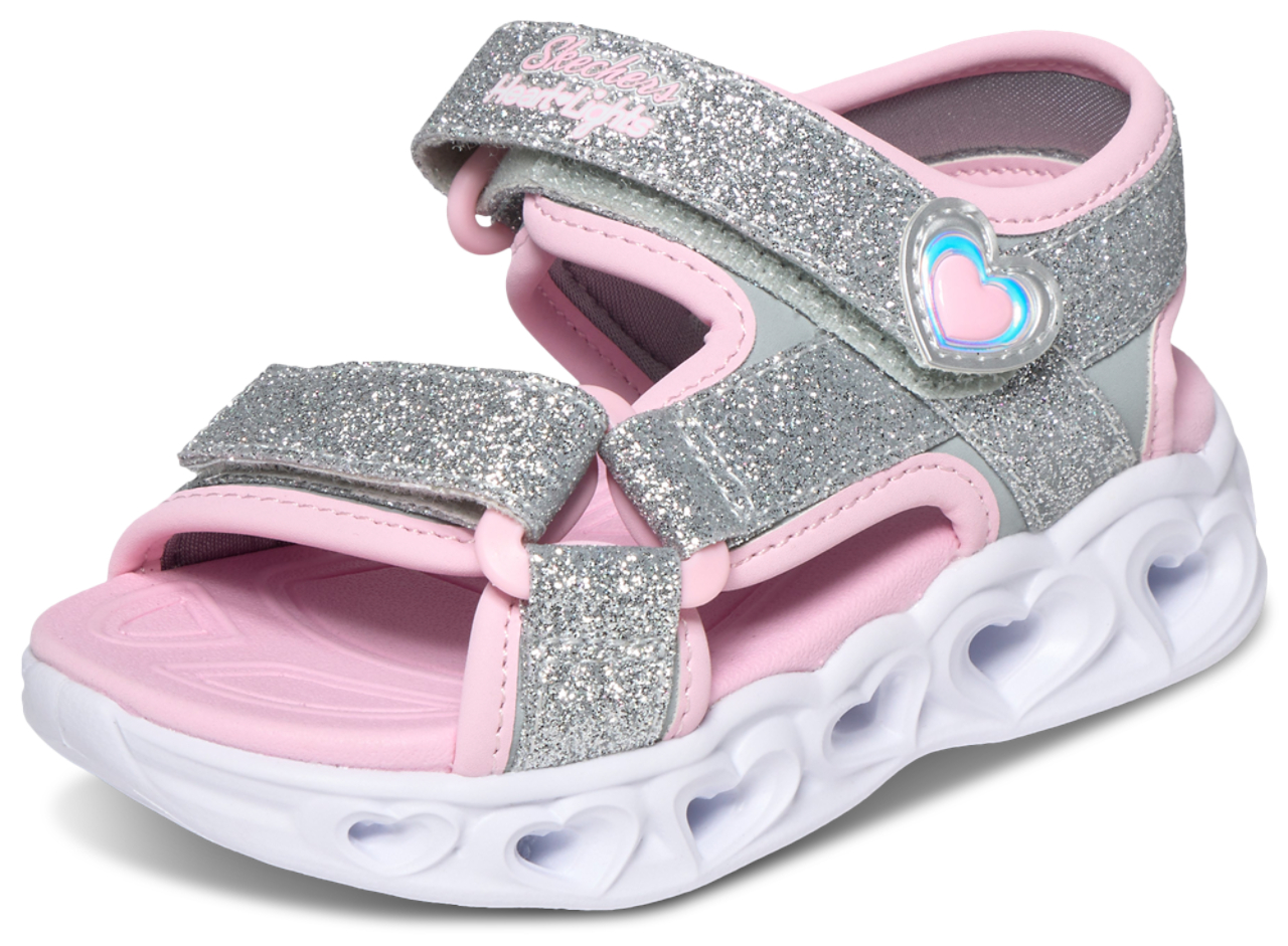 Skechers Lighted Double Strap Sandals Image 7 of 7. Tap to open photo gallery.
