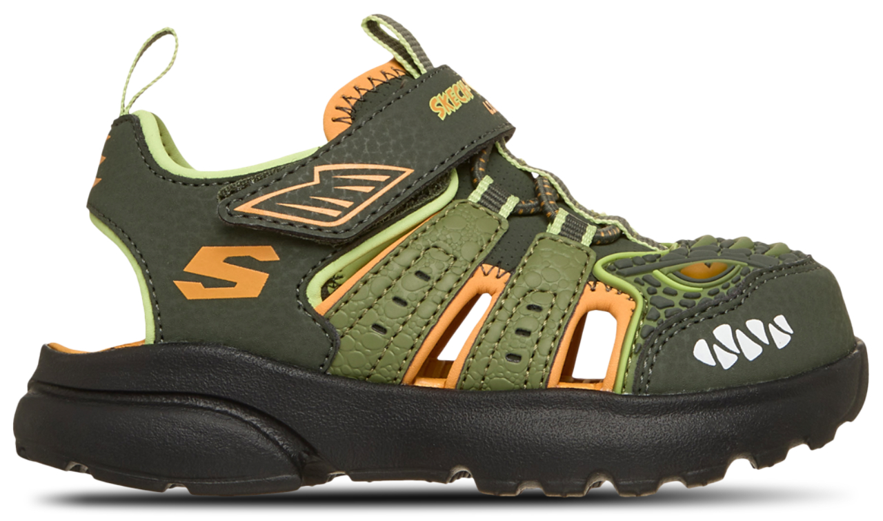 Skechers Gore & Strap Thematic Fisherman Sandals Image 1 of 5. Tap to open photo gallery.