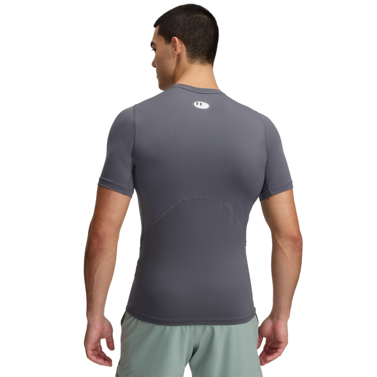 Under Armour HeatGear Armour Compression S/S Football T-Shirt Image 2 of 2. Tap to open photo gallery.