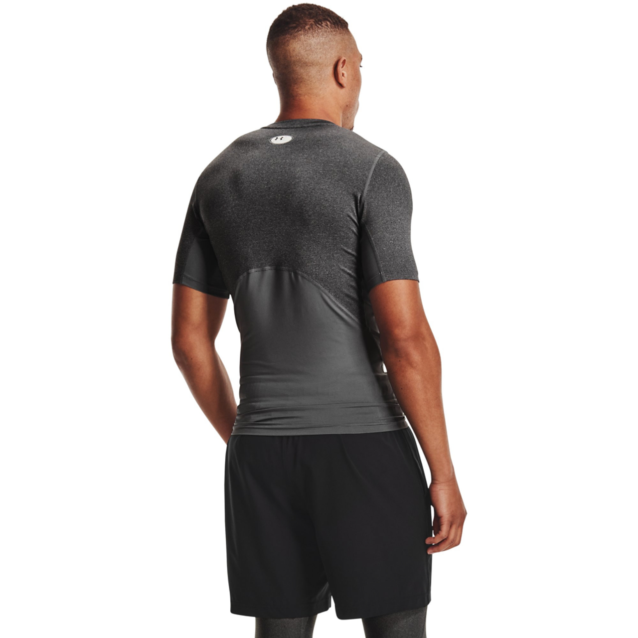 Under Armour HeatGear Armour Compression S/S Football T-Shirt Image 5 of 5. Tap to open photo gallery.