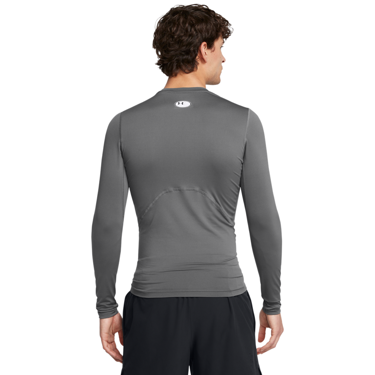 Under Armour HeatGear Armour Comp L/S T-Shirt Image 5 of 5. Tap to open photo gallery.