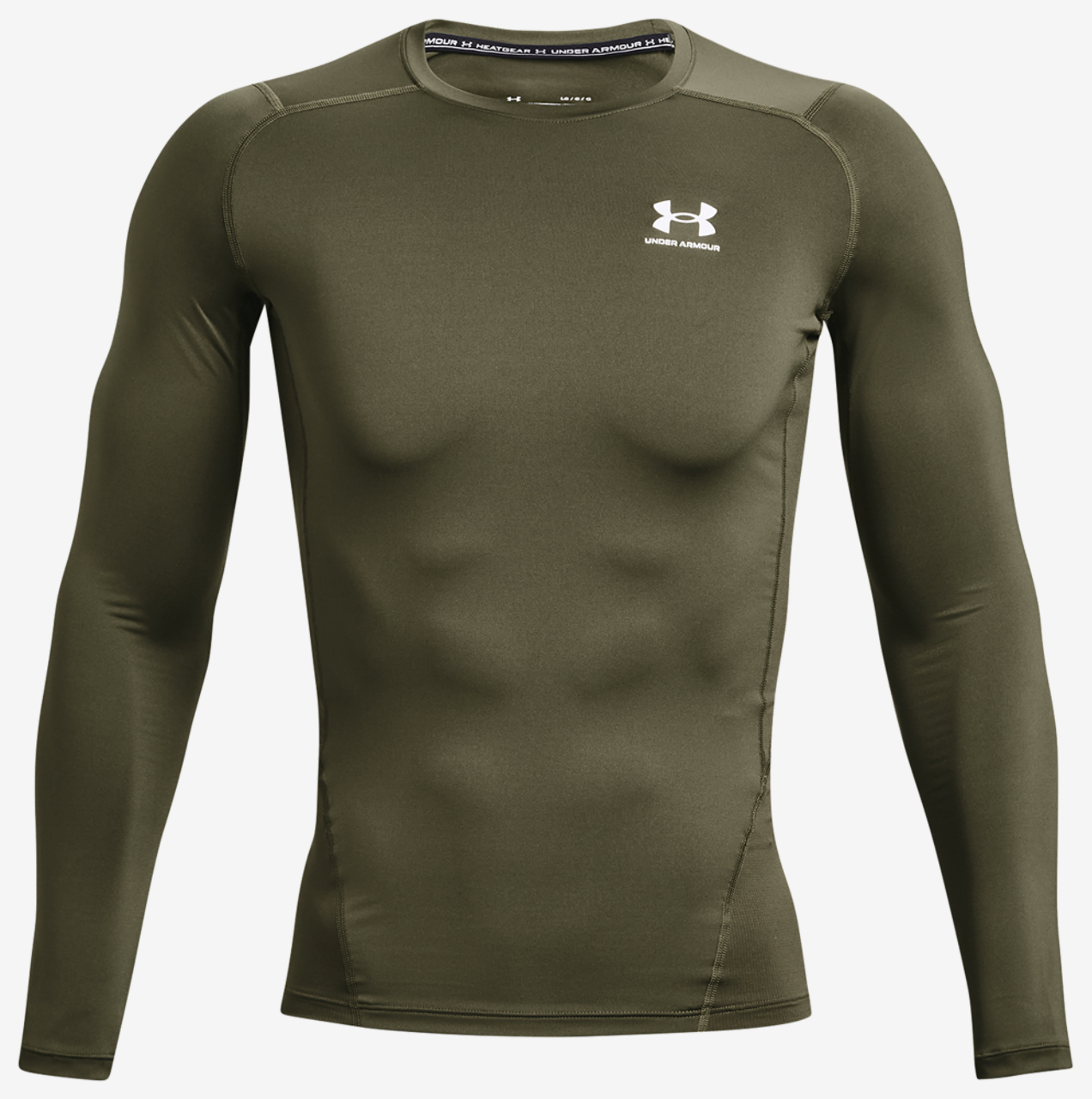 Under Armour HeatGear Armour Comp L/S T-Shirt Image 1 of 4. Tap to open photo gallery.