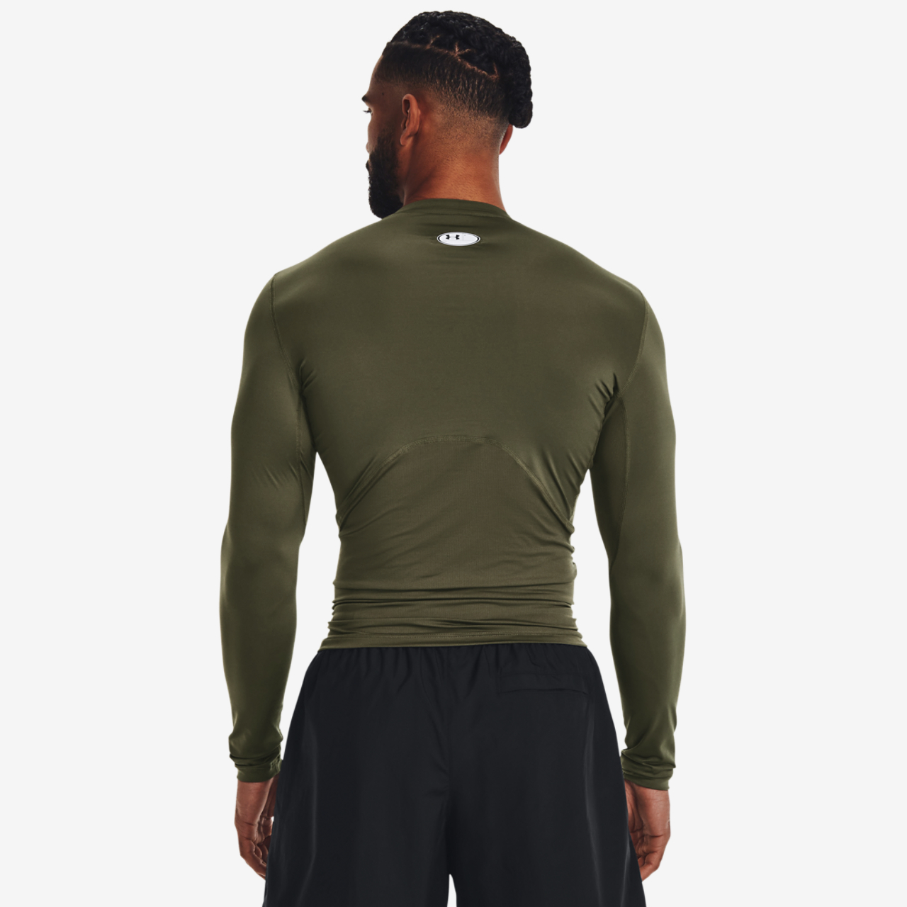 Under Armour HeatGear Armour Comp L/S T-Shirt Image 4 of 4. Tap to open photo gallery.