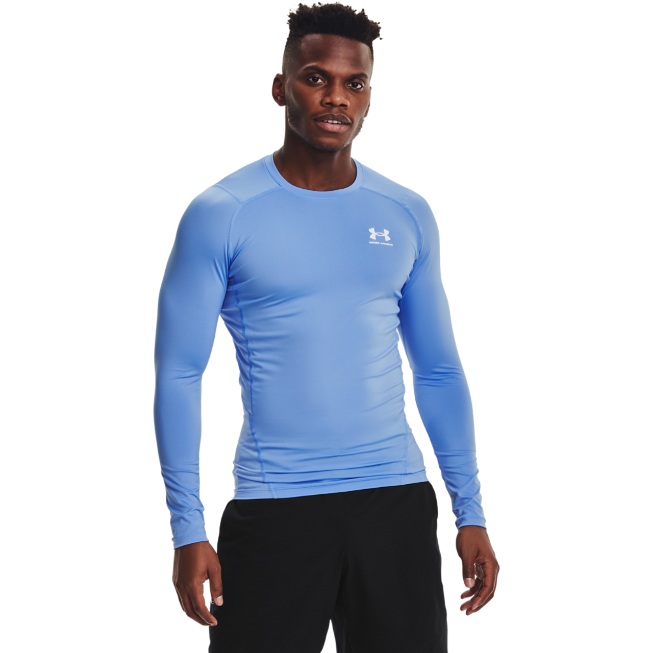 Under Armour HeatGear Armour Comp L/S T-Shirt Image 1 of 4. Tap to open photo gallery.