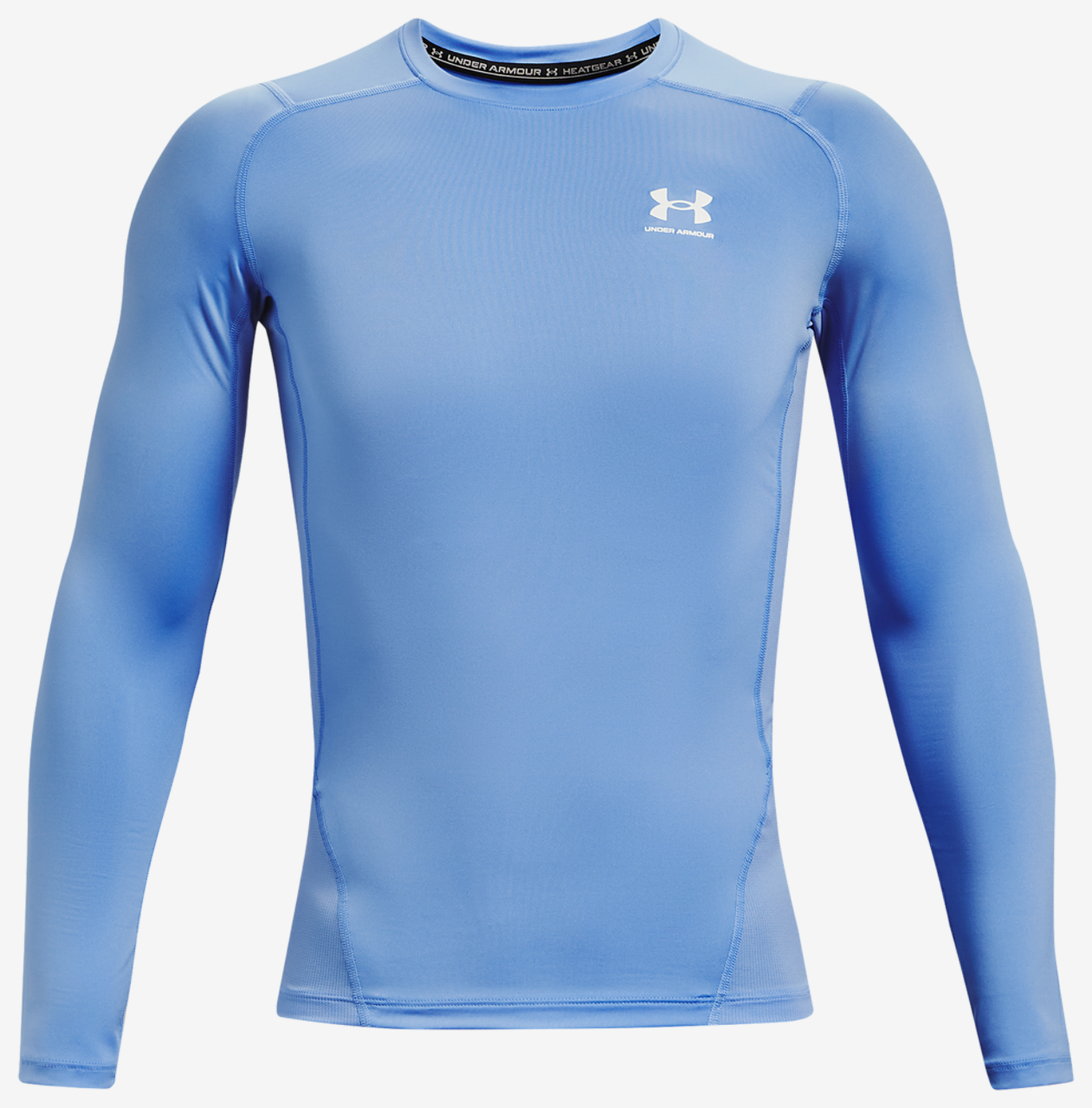 Under Armour HeatGear Armour Comp L/S T-Shirt Image 3 of 4. Tap to open photo gallery.