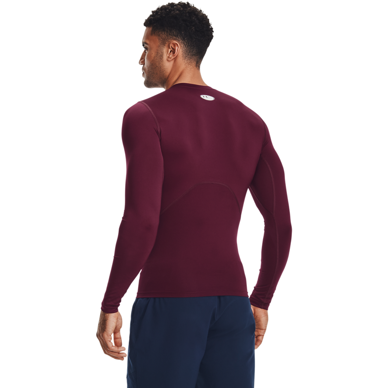 Under Armour HeatGear Armour Comp L/S T-Shirt Image 5 of 5. Tap to open photo gallery.