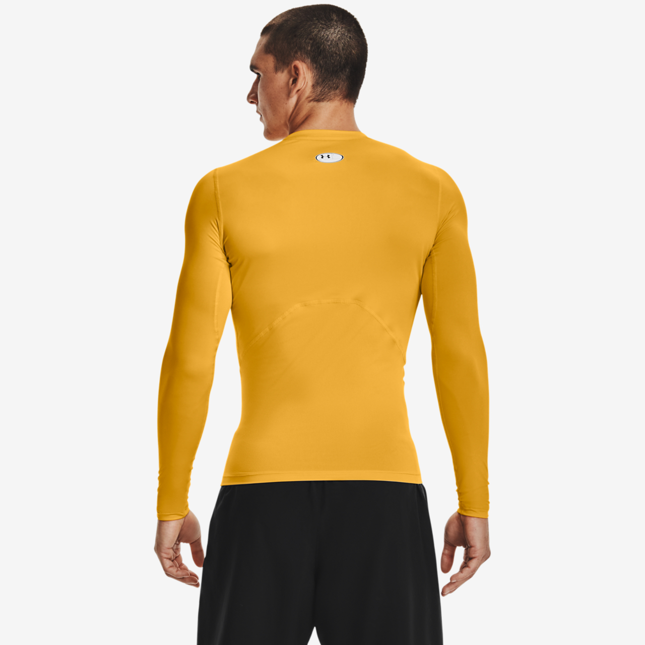 Under Armour HeatGear Armour Comp L/S T-Shirt Image 5 of 5. Tap to open photo gallery.