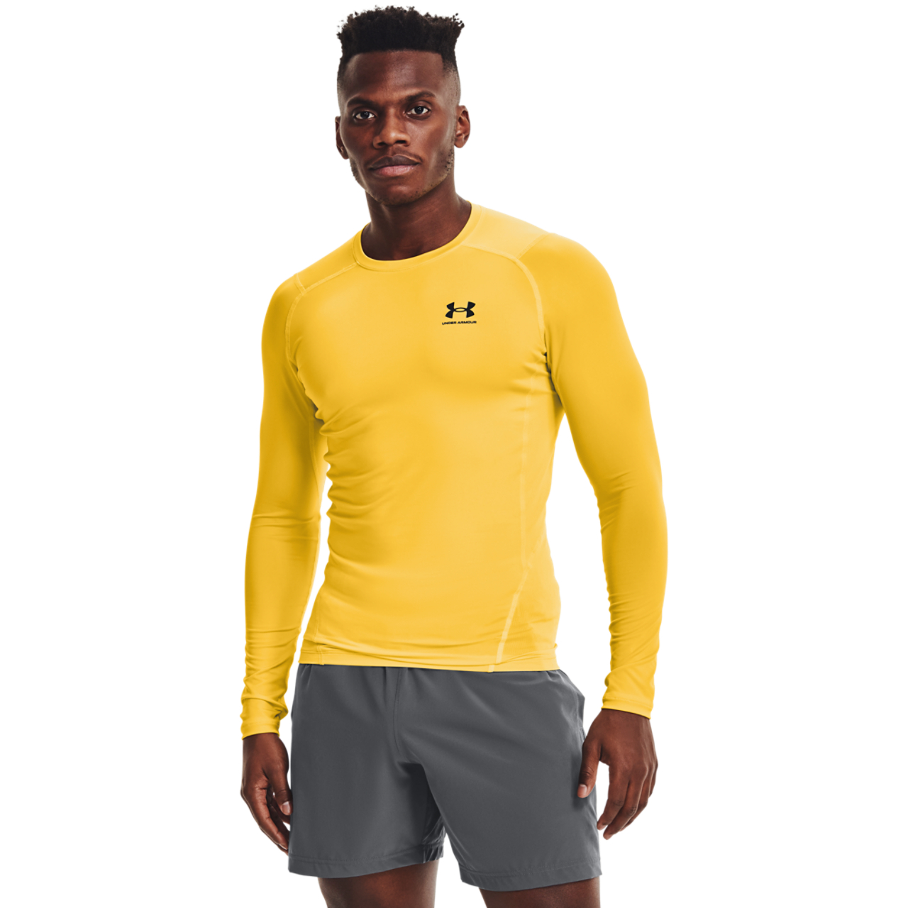 Under Armour HeatGear Armour Comp L/S T-Shirt Image 1 of 4. Tap to open photo gallery.