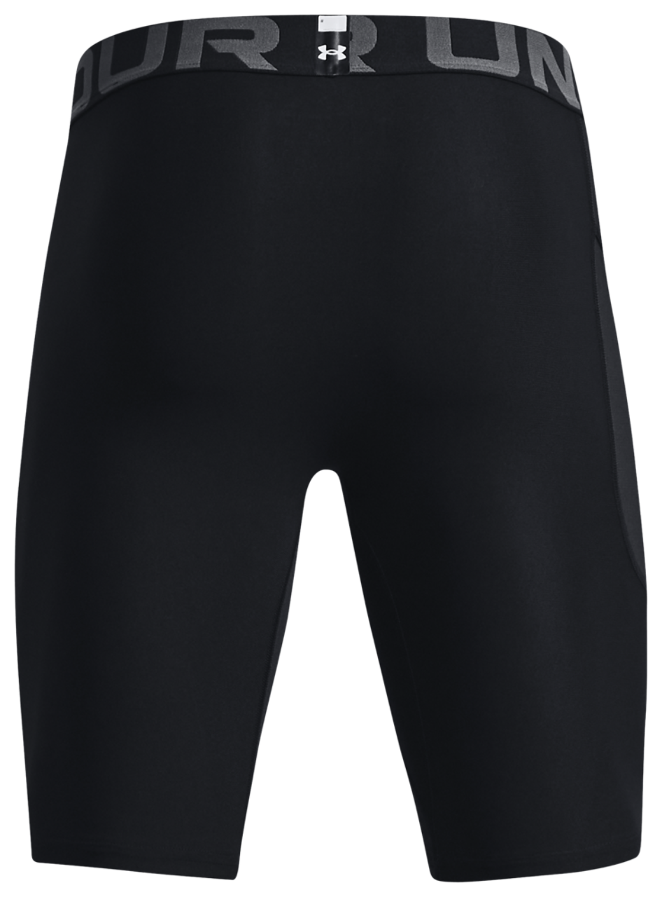 Under Armour Heatgear Armour 9" Compression Shorts  Image 3 of 3. Tap to open photo gallery.