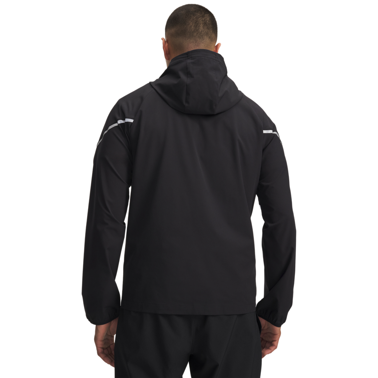 Under Armour Vibe Woven Reflective Jacket Image 2 of 3. Tap to open photo gallery.