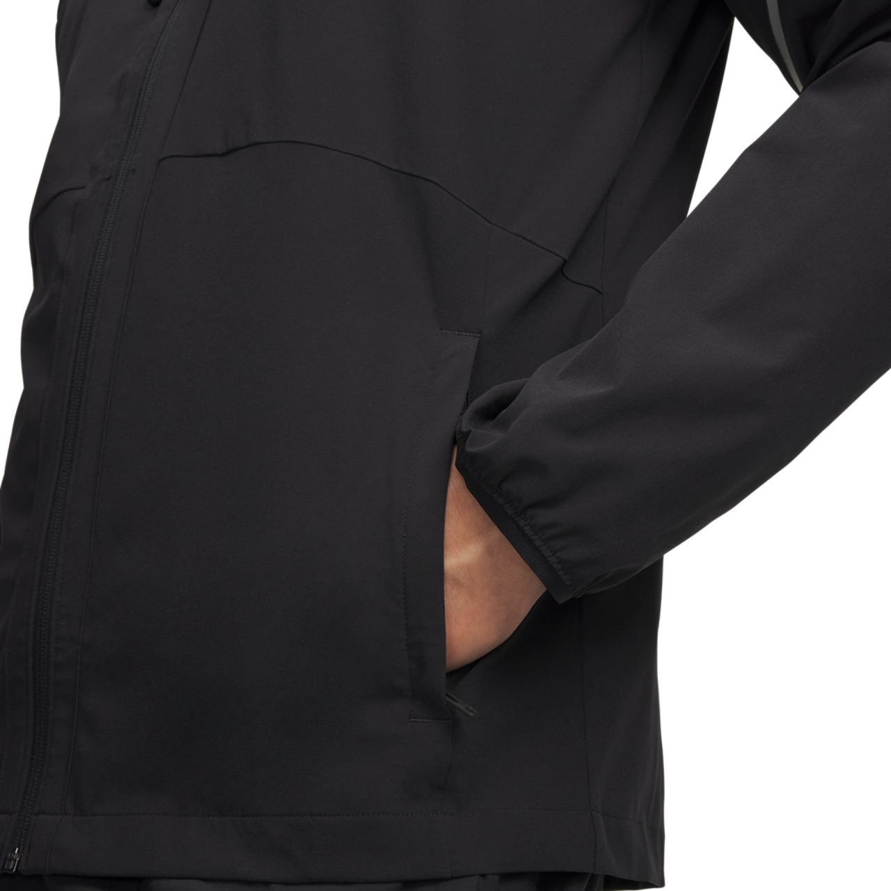 Under Armour Vibe Woven Reflective Jacket Image 3 of 3. Tap to open photo gallery.