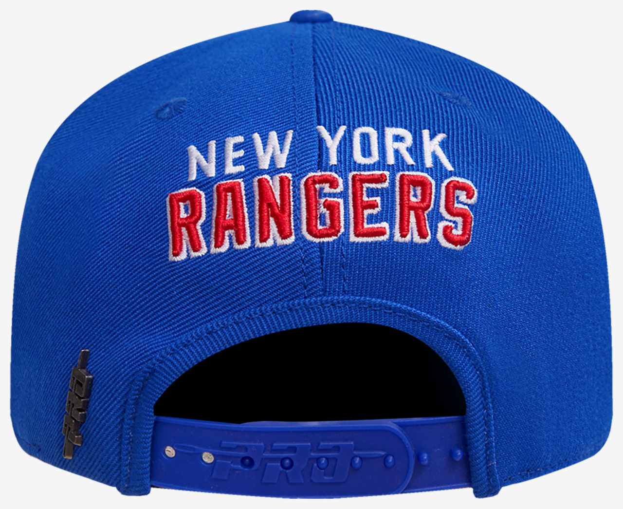 Pro Standard Rangers Hybrid Snapback Cap Image 5 of 6. Tap to open photo gallery.