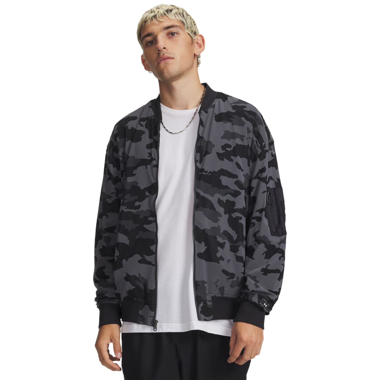 Under Armour SU Mesh Bomber Image 1 of 3. Tap to open photo gallery.